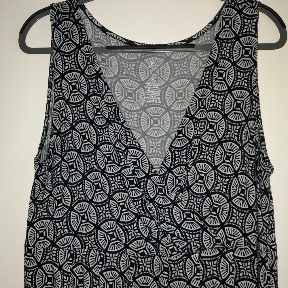 Mid length maxi dress